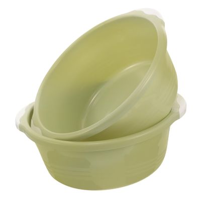 DECORNIJIA 2pcs Foot Pan for Soaking Feet Washbasin Plastic Basin Multifunctional for Kitchen Bath