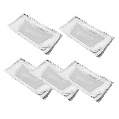 WOFASHPURET 5pcs Neck Hydrating Gel Mask Patches for Moisture Dryness Relief Fits Neck Area Natural Safe Formula for