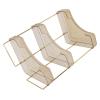3 Tier Makeup Shelf Organizer, Lightweight Makeup Storage Rack for Cosmetics, Bathroom Countertop Organizer with Aesthetic Design, Easy Access and Versatile Use in Kitchen (Amber) view 4