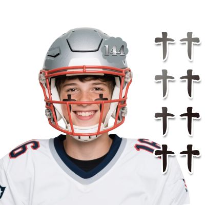 144Pairs Eye Black Stickers, Sports Face Eyeblack Sticker for Baseball Football Softball Themed Party Birthday Party Supplies