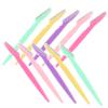 CALLARON 10pcs Manual Eyebrow Shaper Lightweight Portable for Travel Eyebrow Razor Facial Hair Trimmer view 1
