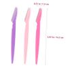 CALLARON 10pcs Manual Eyebrow Shaper Lightweight Portable for Travel Eyebrow Razor Facial Hair Trimmer view 2