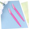 CALLARON 10pcs Manual Eyebrow Shaper Lightweight Portable for Travel Eyebrow Razor Facial Hair Trimmer view 4