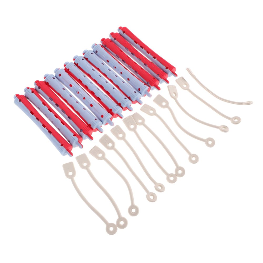Beaupretty 12pcs Hair Perm Tools Curling Rods Curlers for Volume Cold Wave Rods for Long Hair Styling Tool