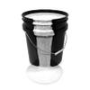 milo UV Neon White Washable Party Paint | 5 Gallon Bucket | Bulk Fluorescent Party Paint for Rave, Events, Concerts | Glows UV in Black Light | Made in USA | Safe for Skin, Washable, and Non Toxic view 1