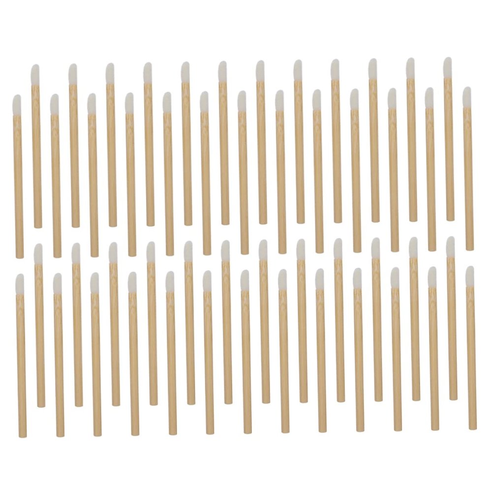 VICASKY 50pcs Lip Brush Lipstick Applicators for Makeup Portable Mascara Applicator Lip Makeup Supplies