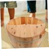 BESTYASH Wooden Foot Tub Lid Cover for Bathing Elegant Design Durable Splash Guard for Wooden Foot Basins Practical Accessory for and Relaxation view 4