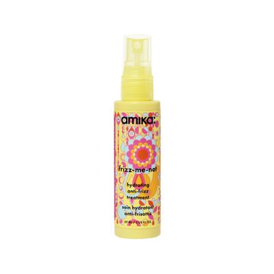 amika frizz-me-not hydrating anti-frizz treatment, 60ml | lightweight hydrating spray for medium to thick coarse hair types 2a-4c, humidity + heat protection, smooth frizz for up to 3 days