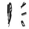 HONITANO 1pc Manual for Precise Hair and Eyebrow Shaving - Handle for Comfort Compact Design for Travel for Men view 3