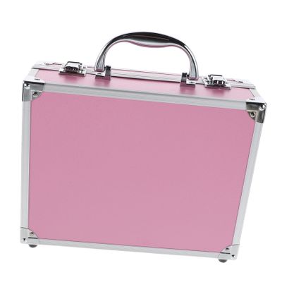 Ciieeo Large Multifunctional Aluminum Alloy Tool Box Portable Makeup Case Storage Organizer for Cosmetics Tools Medical Supplies Heavy Duty Handheld Carry Case