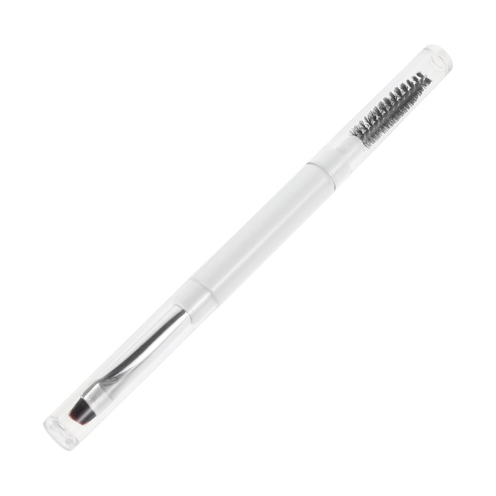 SHERCHPRY Double-ended Makeup Brush Soft Bristles and Spiral Brow Comb for Precise Eyebrow Grooming and Eyelash Separation Portable Design for -ups Anywhere