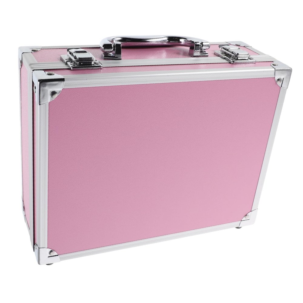 DECHOUS Large Aluminum Alloy Multifunctional Tool Box Portable Makeup Case and Organizer for Tools Cosmetics and Medical Supplies Sturdy Carrying Suitcase