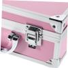 DECHOUS Large Aluminum Alloy Multifunctional Tool Box Portable Makeup Case and Organizer for Tools Cosmetics and Medical Supplies Sturdy Carrying Suitcase view 3