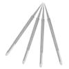 Beaupretty 4pcs Stainless Steel Cuticle Pusher Tool Dual Ended Manicure and Nail Art Tools for Home and Salon Use and Efficient Nail Cleanup Instruments view 1