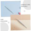 Beaupretty 4pcs Stainless Steel Cuticle Pusher Tool Dual Ended Manicure and Nail Art Tools for Home and Salon Use and Efficient Nail Cleanup Instruments view 3
