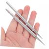 Beaupretty 4pcs Stainless Steel Cuticle Pusher Tool Dual Ended Manicure and Nail Art Tools for Home and Salon Use and Efficient Nail Cleanup Instruments view 4