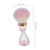 DONFAMDS Nail Dust Brush Cleaner Soft Bristle Makeup Brush for Nails and Makeup Portable Design for Easy Cleaning Salon Pink Large Head Manicure Tool view 2