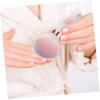 DONFAMDS Nail Dust Brush Cleaner Soft Bristle Makeup Brush for Nails and Makeup Portable Design for Easy Cleaning Salon Pink Large Head Manicure Tool view 4