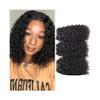 Bundles Short Kinky Curly Bundles Natural Color 8 8 8 Inches 3 PCS Afro Curly Brazilian Virgin Human Hair Weave Extensions for Black Women Hair Weft view 1