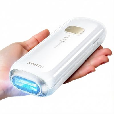 Laser Hair Removal, IPL Hair Removal for Women and Men with 5 CSapphire Ice-Cooling Function, At-Home Hair Removal Device for Armpits Back Legs Arms Face Bikini Line,Unlimited Flashes,Nearly Painless