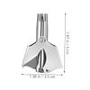 FOMIYES Men Manual Nose Hair Trimmer Portable Nose Ear Hair Remover Precision Blades for Comfortable Grooming Efficient Scissors Cleaner for Travel Use view 2