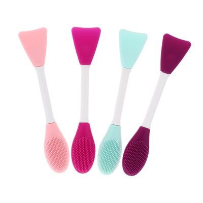 BATHVEVE 4pcs Silicone Mask Applicators Face Brush for Beauty Smooth and Facial Tools for All Skin Types Convenient Handle for Easy Use for Masks and Mud Applications