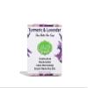 Lulu's Holistics Turmeric & Lavender Essential Oil Bar Soap with Shea Butter, Natural Ingredients, 8 oz, for Calmer, Clearer Skin view 1