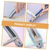 BATHVEVE Duckbill Pencil Sharpener Aid Tool 3pcs Eyebrow and Lip Pencil Sharpener for Makeup Portable and Easy to Use for Travel view 3