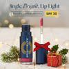 Brush On Block Sun Shine Protective Lip Oil SPF 30, Mineral Protection from UVA/UVB & Blue Light, Hydrating, Cruelty-Free, Gluten-Free, & Vegan, Peony view 2
