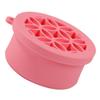 BATHVEVE Folding Silicone Makeup Brush Cleaner Bowl Compact Design for Cleaning of Brushes and Sponges Reusable and Space-saving Tool for view 1