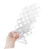 RORPOIR Acrylic Lipstick Organizer Large Capacity Transparent Makeup Display Rack for Desk for Storing Lip Gloss Liquid and Solid Lipsticks Easy Access to Cosmetics view 3