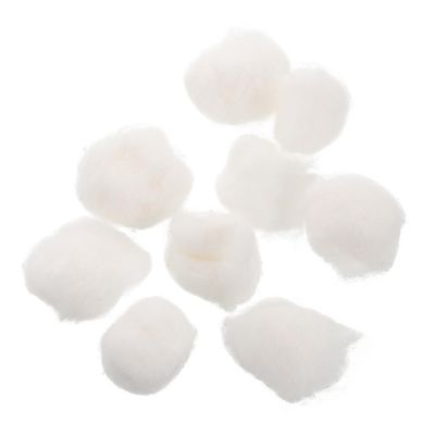 White Cotton Balls 500g for Nail Care and Makeup Removal