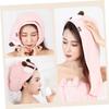 ARTSEWPLY Double Thick Hair Dry Fleece Shower Cap Absorbent Hair Towel Wrap Women view 2