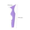 PartyKindom 3pcs Silicone Makeup Tool for Eyeliner Mascara Lipstick Application Easy Use Stencils for Precise Eye Lip Makeup Scale Assistance for Beginners view 2