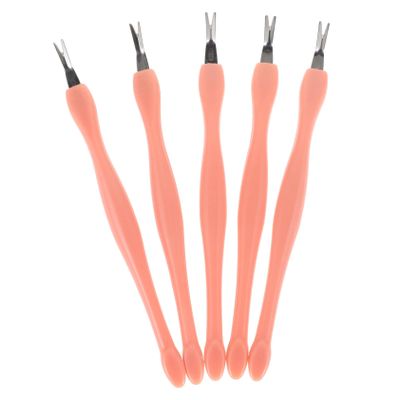 Baluue 5pcs Cuticle Trimmer for Nail Care Professional Manicure Tools for Cuticle Removal Ergonomic Design for Easy Use Essential Nail Salon Accessories