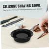 FOMIYES Silicone Shaving Bowl Lightweight Soft Rubber Shaving Mug for Easy Lathering Travel Compact Design for Beard Care and Grooming Shave Soap Accessory view 3