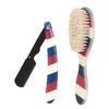 FOYTOKI 1Set Men Grooming Kit Shaving Razor Beard Styling Brush Comb Essential Shaving Supplies for Effortless Beard Care and Grooming view 1