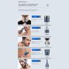 Beard Trimmer for Men Electric Hair Clipper Cordless Mens Grooming 5 in 1 Kit Hair Trimmer & Mustache Trimmer & Nose Easy Install Easy to Use view 3