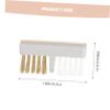CALLARON 3pcs Supple Brush Wire Nail Cleaning for Manicure Wire Nail Drills Cleaning Equipment view 2