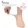 CALLARON 3pairs Moisturizing Lotion Socks for Women of Elastic Spa Socks for Intensive Foot Care Overnight Hydration Treatment for Dry Cracked Feet Skin Tone view 2