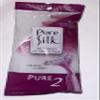 4 Disposable Razors - Pure Silk Therapy - 2 Blades -Smooth Shave -Women's Twin Blade Razors -Pure 2 Comfort view 1
