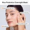 Abib Rice Probiotics Overnight Mask Barrier Jelly & Collagen Gel Mask sedum Jelly 4 Sheets | Moisturizer for Slugging Intensice Hydrating Nourishing Face, Korean Vegan Collagen view 3