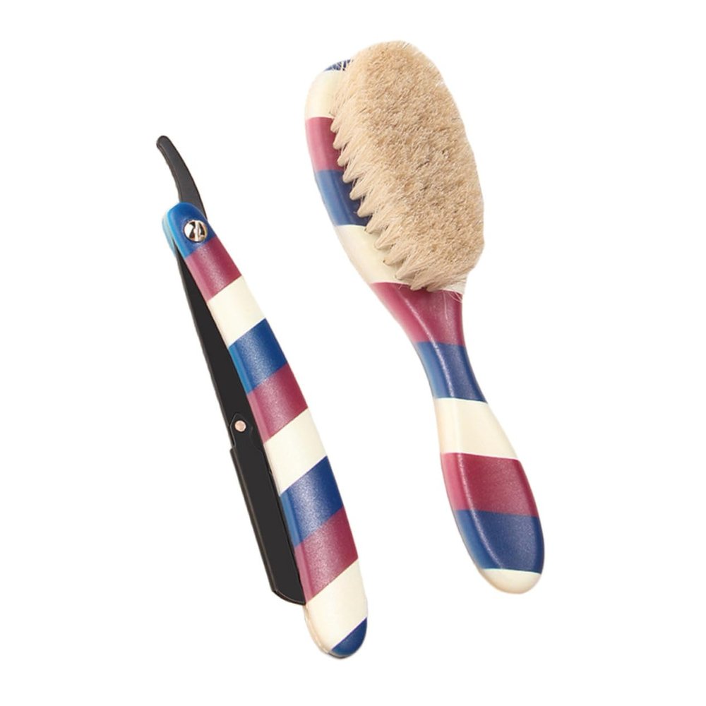 FRCOLOR 1set Men Shaving Kit Beard Care Brush and Grooming Tools for and Maintenance for Daily Use