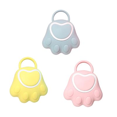 WEKADRIN 3pcs Boy Girl Bath Brush Silicone Shower Body Scrubber Exfoliator Boys and Girls Bath Brush Massage Rubbing Dispenser