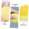 WEKADRIN 3pcs Boy Girl Bath Brush Silicone Shower Body Scrubber Exfoliator Boys and Girls Bath Brush Massage Rubbing Dispenser view 2