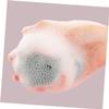 WEKADRIN 3pcs Boy Girl Bath Brush Silicone Shower Body Scrubber Exfoliator Boys and Girls Bath Brush Massage Rubbing Dispenser view 3