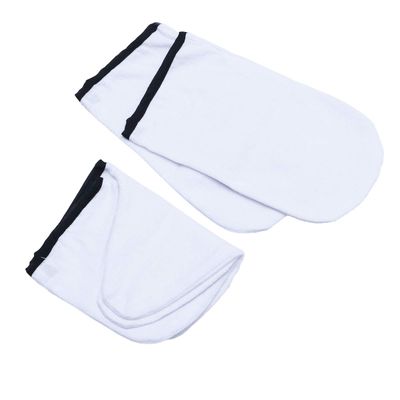 Garneck 2pairs Paraffin Wax Bath Gloves for Hand Treatment Spa Cover Cotton Insulated Gloves Cloth