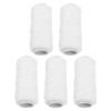 EXQUIMEUBLE 5rolls Cotton Thread Facial Puller Hair Remover Waxed Cord Face Hair Removal Tool Eyebrow Threading Thread Replacement for Epilator view 1