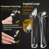 EBEWANLI Nail Clippers Set, Ultra Sharp Nail Clippers for Men, Slanted Angled Ingrown Toenail Clipper and Curved Fingernail Clipper Cutters, Stainless Steel Finger Nail Clippers Adult view 3