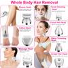 7 in 1 Electric Razor for Women Lady Hair Removal Epilators for Leg Face Arm Bikini Armpit Public Hairs IPX6 Wet and Dry Use Cordless Rechargeable Whole Body Trimmer and Shaver Kit view 4